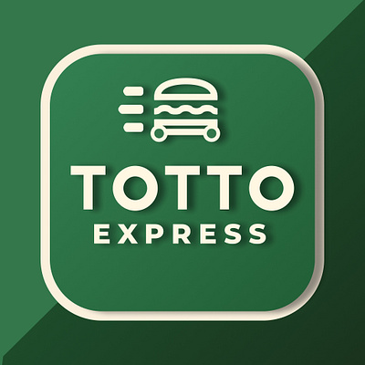 Logo for Totto express design figma graphic design illustration logo minimalism vector