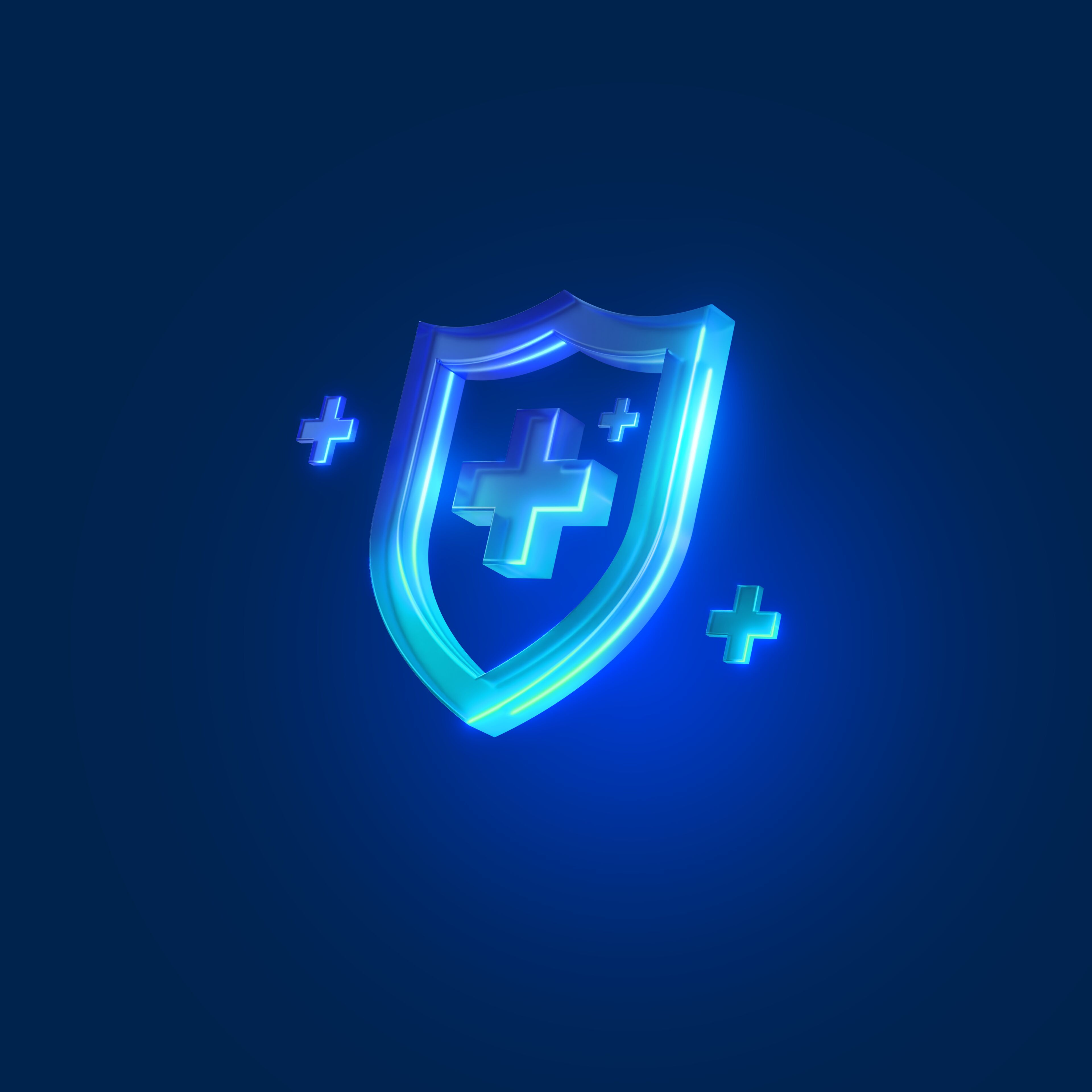 Healthcare Protection Key Visual 3d blen blender cycles graphic design