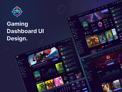 Gaming Dashboard UI design gaming ui ux