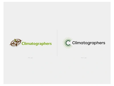 Climatographers - Logo Redesign bold brand identity branding climate climate change course creative earth eco ecology global warming green logo logo design logomark modern nature simple timeless visual identity