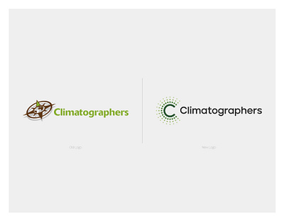 Climatographers - Logo Redesign bold brand identity branding climate climate change course creative earth eco ecology global warming green logo logo design logomark modern nature simple timeless visual identity