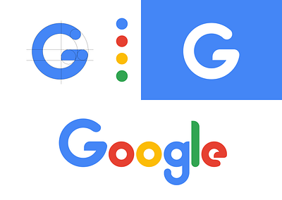 Google Logo Redesign branding google graphic design illustration logo logo designe redesign