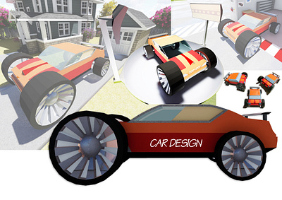 Car Design Testing car design modeling rendering