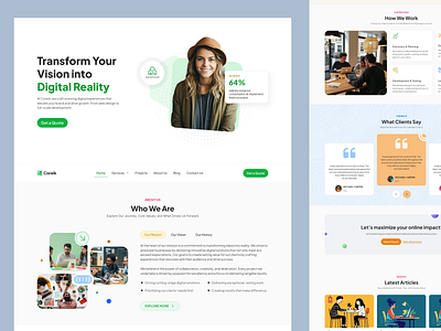Digital Agency Website Homepage Design agency website app business website corporate website design homepage homepage design marketing website motion graphics service website typography ui ui deisgn ux ux design web design website website design website home
