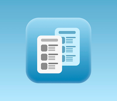 Daily Planner App Icon app app designer apple blue brand branding dailyui design icon icons iphone logo logo designer mobile todo todolist ui ux