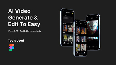 AI Video Generate App UI Design ai video generate app ui case study ui