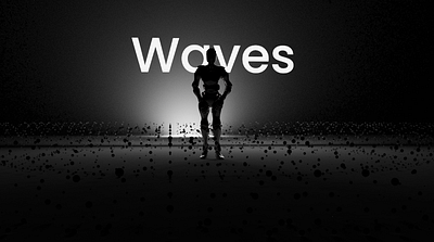 The Dance of Transverse Waves 3d abstract design animation blender branding design illustration inspiration product design sound transverse wave ui waves