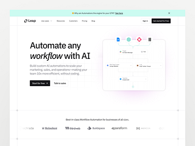 AI Workflow Landing Page ai agent ai automation ai landing page ai workflow automate automation workflow landing page workflow ai