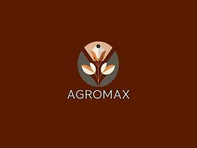 Agromax-Logo app branding design graphic design illustration logo logos typography ui vector