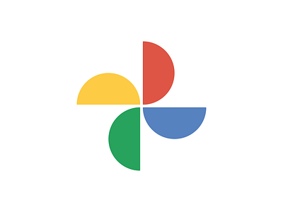 Google Photos logo redesign concept abstract logo color logo geometric abstract logo geometric logo google colors google logo google photos google photos logo google photos redesign helix logo modernist logo paper weathervane logo photo logo photos logo redesign semicircle logo semicircles logo weather vane logo windmill logo