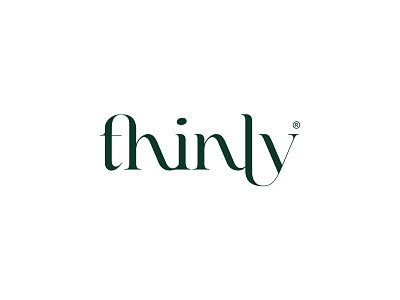 Wordmark Logo Concept "Thinly" animation branding design graphic design illustration logo logoprocess typographyexperts typographymasters ui