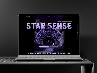 Astrology website animation astrology website graphic design motion graphics ui website