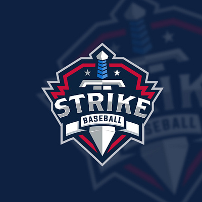 Strike branding graphic design logo