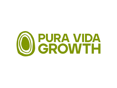 Pura Vida Growth-Logo Animation animation graphic design inspiration logo logoanimation motion graphics vector