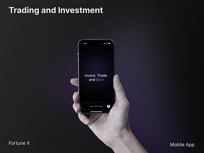 Fortune X | Trading, Investing Broking app aesthetic broking investment modern design ui ux