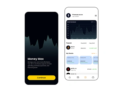 Kachaam Design Kicks #003 app design finanace app minimal modern money ui ux uxdesign