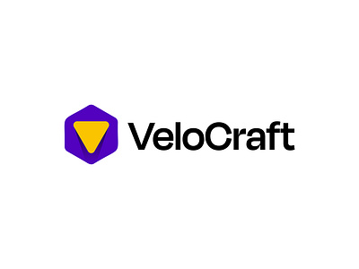 VeloCraft Video Platform Logo Design abstract logo app icon brand identity branding creative logo gradient logo letter v logo logo design valocraft logo video logo video player logo