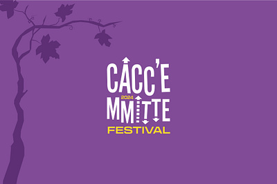 Cacc'e Mmitte Festival 2024 - Proposal branding graphic design logo visual identity