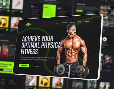 Gym & Fitness website Landing page design!