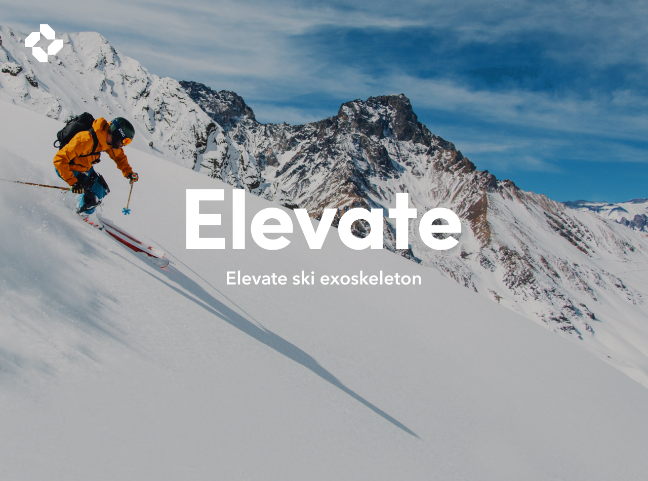 Roam Robotics – Elevate Ski Exoskeleton branding design direction identity responsive design robotics uiux visual design website website design
