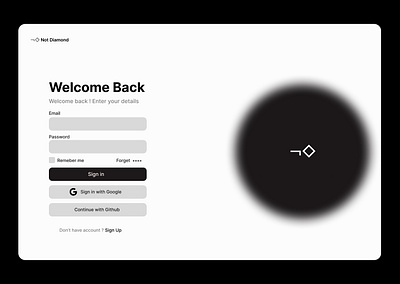 Ui Design for Not Diamond designer graphicdesigner ui uxui uxuidesign webdesign