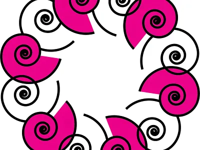 Beautiful Flower design flower graphic design pink white