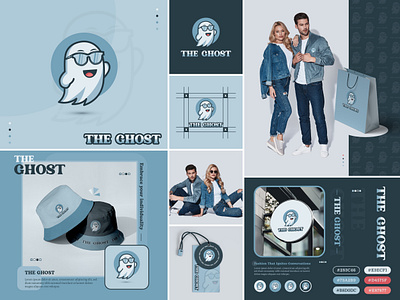 Chic Specter: The Ghost Clothing Brand brand identity branddesign branding design graphic design illustration logo logo design logobrand logoconcept logodesigns logodesinger logoideas logos logotype mascot minimal minimalist smallbusiness ui