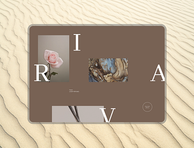 RIVA Perfume Branding aesthetic mockup beige brand face brand ui branding page french perfume landing page luxury branding luxury perfumes luxury ui ux modern perfume branding perfume mockup perfume web design perfume website web mockup