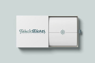 Fabricfrenzi Clothing Brand Logo concept graphic design