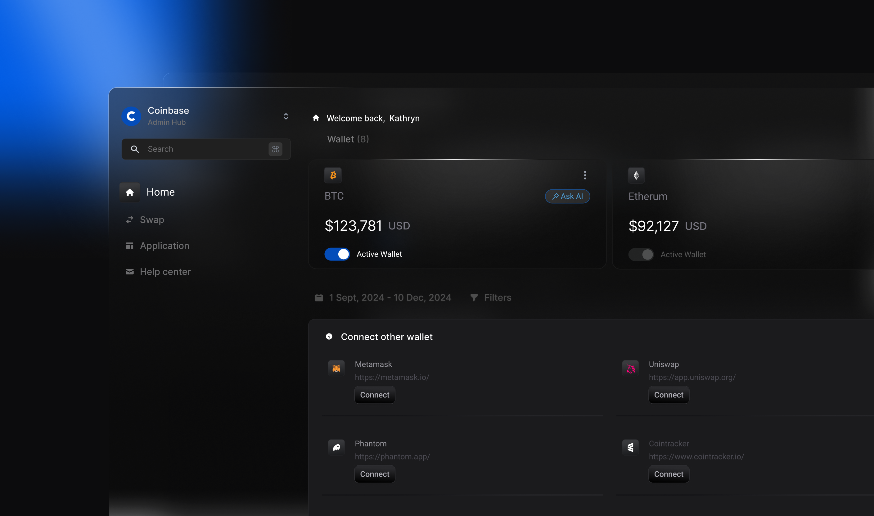 Dashboard Crypto Fun Exploration crypto dark web3