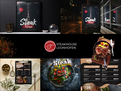 Stakehouse - Restaurant Branding brand aesthetics brand catalog brand elements brand identity branding portfolio creative direction culinary branding elegant design fine dining food and beverage hospitality design logo design luxury design menu design modern branding restaurant branding restaurant logo sophisticated design unique branding visual identity