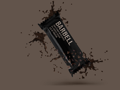 PROTEINBAR PACKAGING dark packaging proteinbar