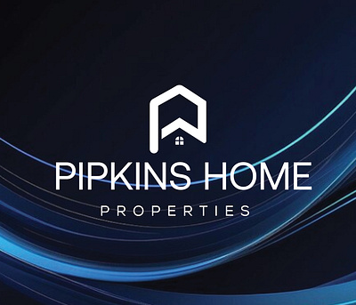 Pipkins Home Propeties Logo design & identity Design. architecture logo brand identity branding business logo company logo company templeat corporate corporate branding creative logo design graphic design illustration logo logo design logo templates logop mockup properties real estate investment real estate logo real estate logo design