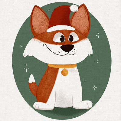 Pet portrait character design children book illustration procreate