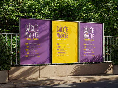 Cacc'e Mmitte Festival 2024 - Proposal design flyer graphic design poster poster design