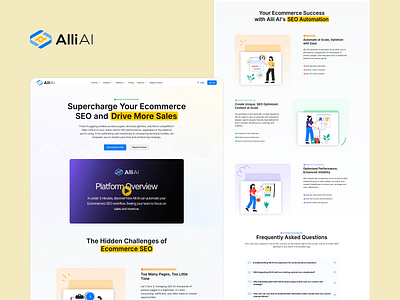 Alli AI | Branding | Website Redesign