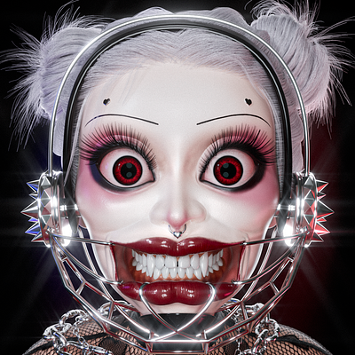 METAL MOUTH - 3D Character Design and Render 3d 3d character blender blender3d character character artist octane render