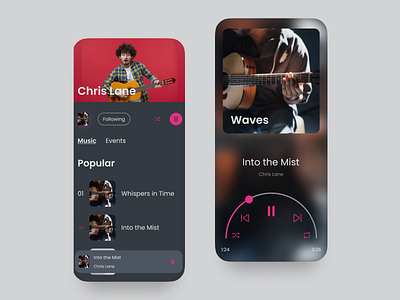 Daily UI #009: Music Player dailyui