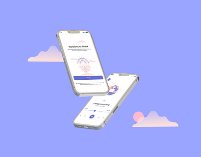 Mental Health App Design app design mental health uiux