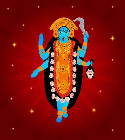 Goddess Kali Illustration kali ma