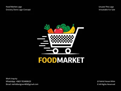 Grocery Store Logo, Food Delivery Logo, Logo Design 3d branding food delivery logo food delivery logo design food logo food logo design food shop logo food shop logo design food store logo food store logo design graphic design grocery brand design grocery branding grocery store grocery store logo grocery store logo design logo logo design restaurant logo restaurant logo design