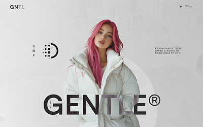 GENTLE M - Startup Webflow Template 3d advertising agency animation branding business creative design digital produtcs fashion tech gadgets graphic design logo marketing motion graphics startup technology ui ux webflow