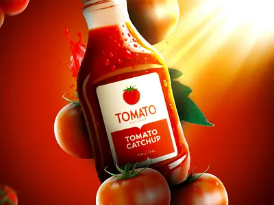 Tomato Catchup Product Manipulation Design adobe photoshop designer editing free psd graphic designer manipulate manipulation design photo editing photo manipulation photo retouching photoshop editing post design poster design product editing product manipulation professional designer psd template