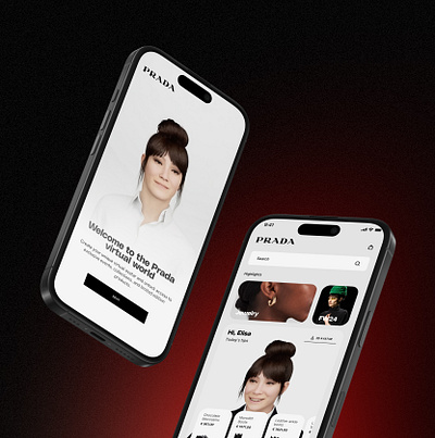 Prada - Virtual shopping experience (concept) avatar commerce crypto design eth experience prada shopping ui