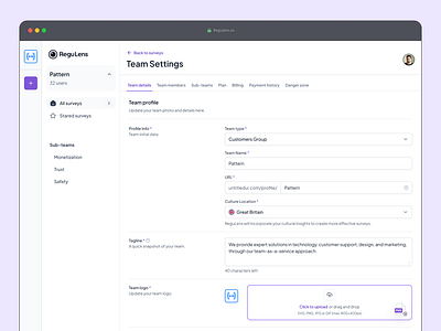 Regulens smart survey platform artifical intelligence chart dashboard data design ia metric mrr number numbers pattern pouya sepanta sepanta pouya signal survey team ui ux