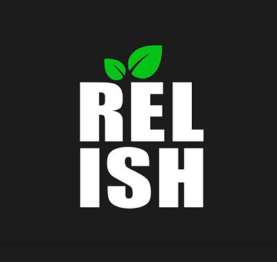 RELISH Logo Animation after effect branding illustrator logo logo animation motion graphics social media post