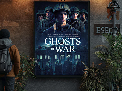 Ghosts of War | Alternative Movie Poster creative design friday 13th ghost of war halloween horror movies horror poster movie poster photoshop manipulation poster design