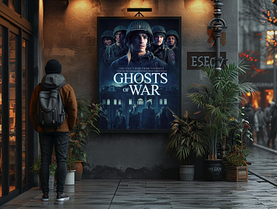 Ghosts of War | Alternative Movie Poster creative design friday 13th ghost of war halloween horror movies horror poster movie poster photoshop manipulation poster design