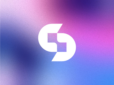 Letter S + Tech Logo abstract logo ai brand identity branding concept flat geometric gradient letter s logo logo design logomark minimal monogram negative space s logo symbol tech technology web3