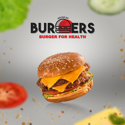 Concept Burger Poster Design burger burger poster graphic design social media advertisement social media poster